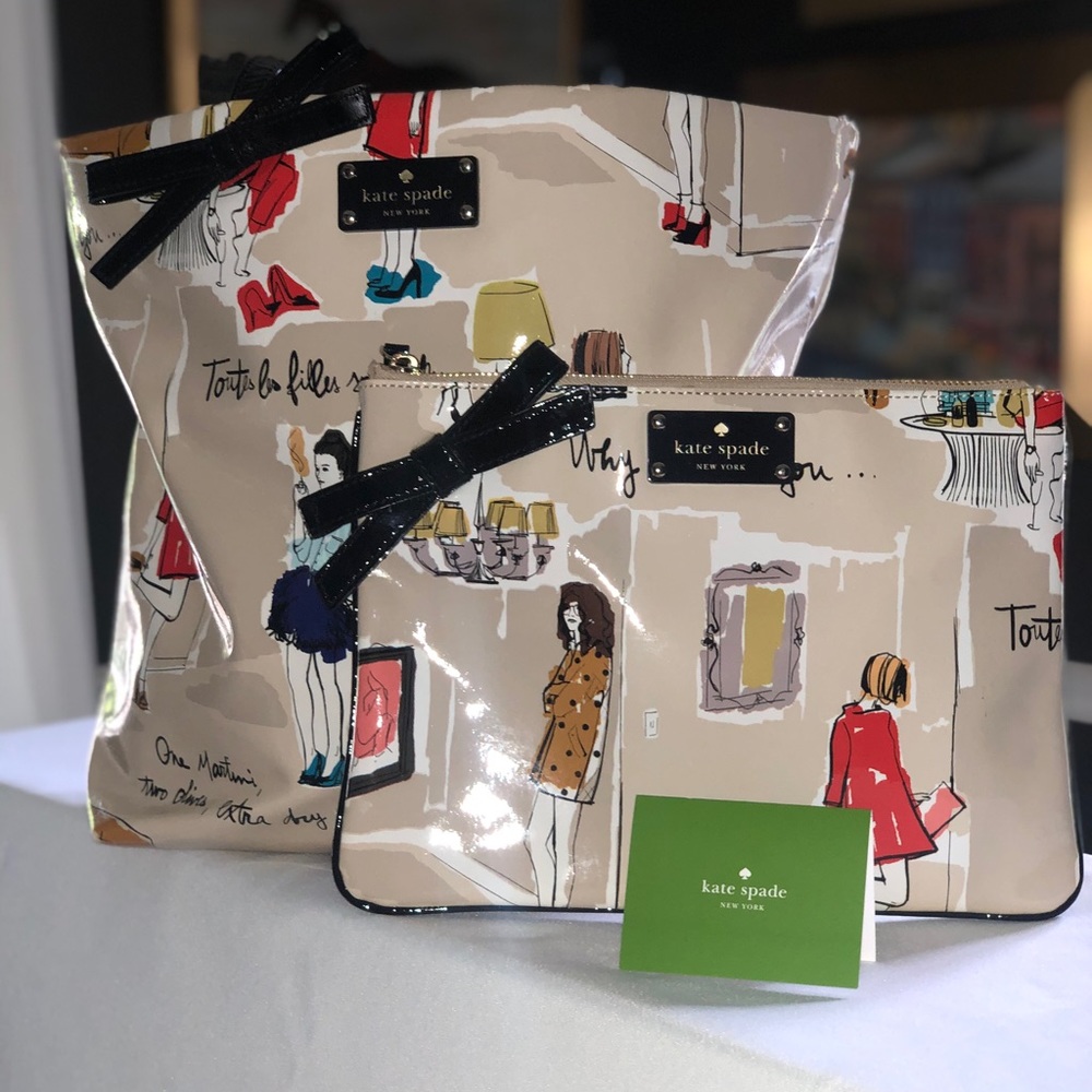 Kate Spade Garance Dore Georgie bag with pouch